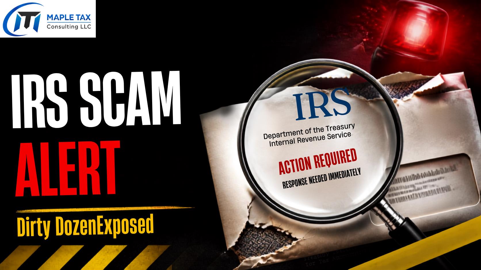 IRS Dirty Dozen 2026: Top Tax Scams to Avoid